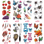 Trendy 3D Tattoo Stickers (20PCS)