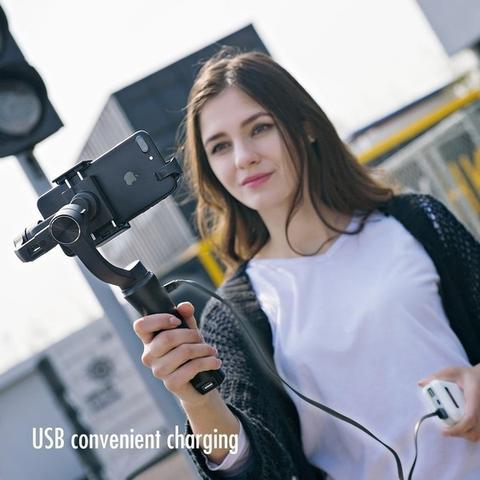 3D SMART BLUETOOTH HANDHELD SMOOTH GIMBAL【LAST DAY 50% OFF】