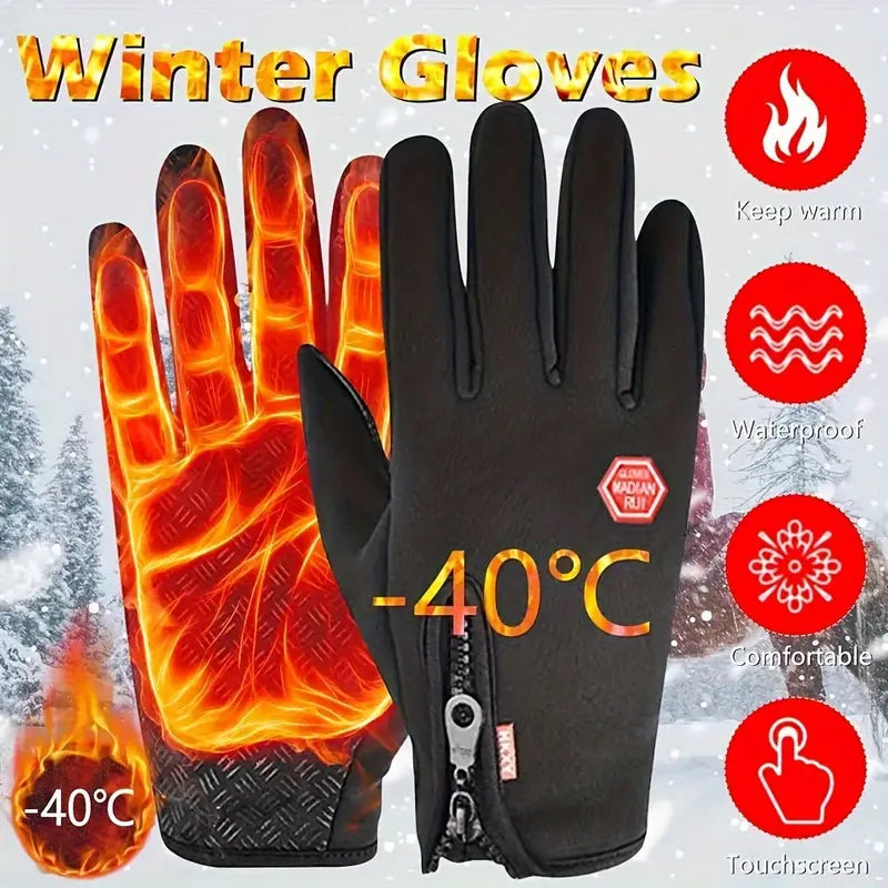 🔥Last Day Promotion 70% OFF🔥🎁Windproof Winter Gloves Touchscreen Gloves Thermal Warm Gloves for Men and Women