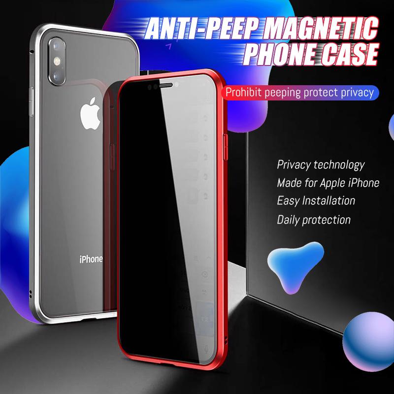 Anti-peep Magnetic Phone Case( Double Side)