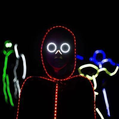RGB COLOR LIGHT UP LED STICK FIGURE KIT