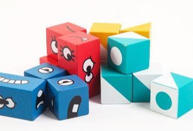 Puzzle Building Cubes