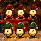 🎄Christmas Sale 49% OFF⛄ Snowman Lantern with Hats and Scarves