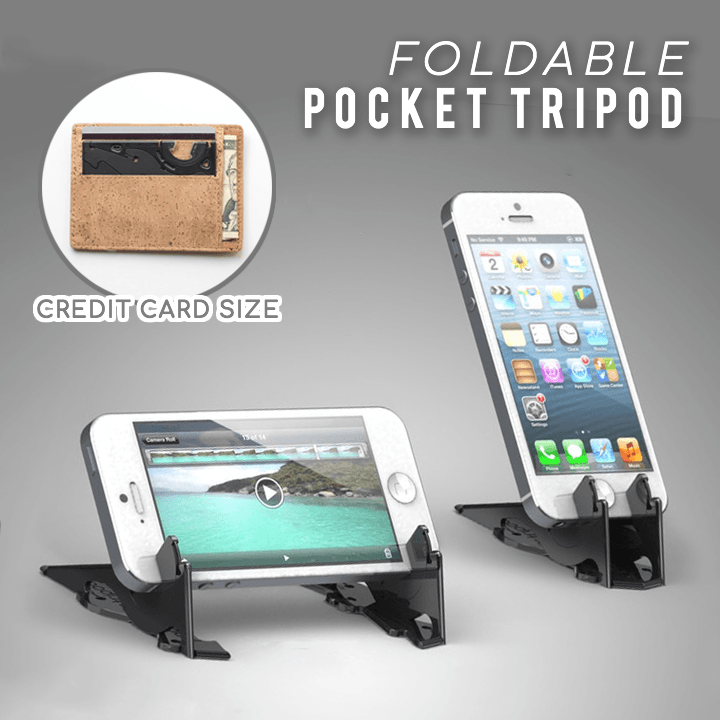 Foldable Pocket Tripod Buy 2 Get 1 for Free!(Add 3 to Cart to Get the 3rd for Free)