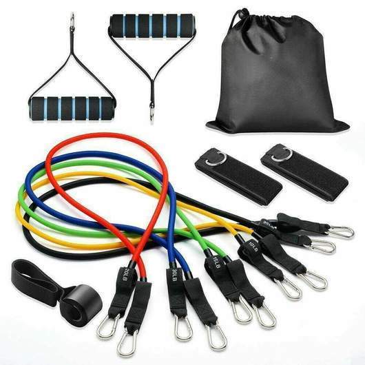 Resistance Band Set ( 11 Piece Set )-Buy 2 Free Shipping